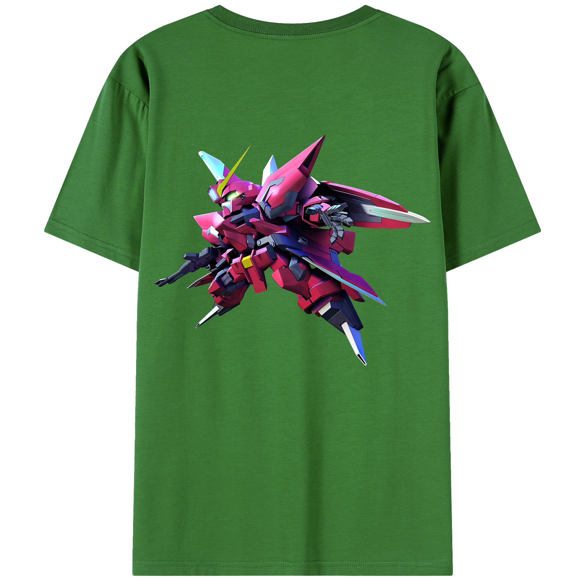 （画像用） 機動戦士ガンダム Mobile Suit Gundam レディース半袖Tシャツ(バックプリント)
